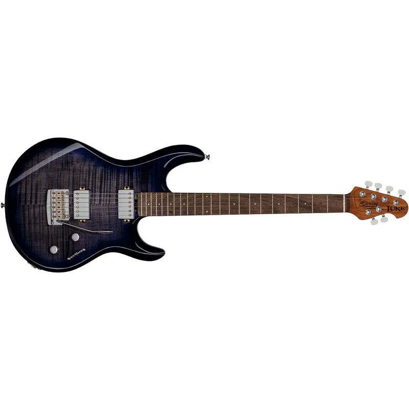 Sterling by Music Man Steve Lukather Luke LK100 Guitar, Rosewood Fingerboard, Blueberry Burst Reduced Price