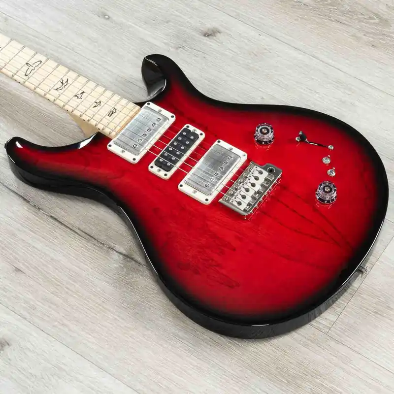 PRS Paul Reed Smith Swamp Ash Special Maple Guitar, Maple Fretboard, Scarlet Smokeburst Big Sale