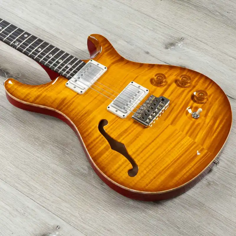 PRS Paul Reed Smith Limited Edition DGT Semi-Hollow Guitar, Rosewood Fretboard, McCarty Sunburst Big Sale