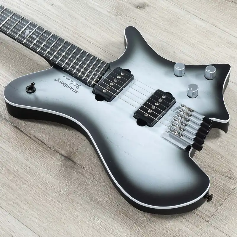 Strandberg Salen APS Monochrom Limited Edition Headless Multi-Scale Guitar, Monochrom Burst Satin Buy Direct