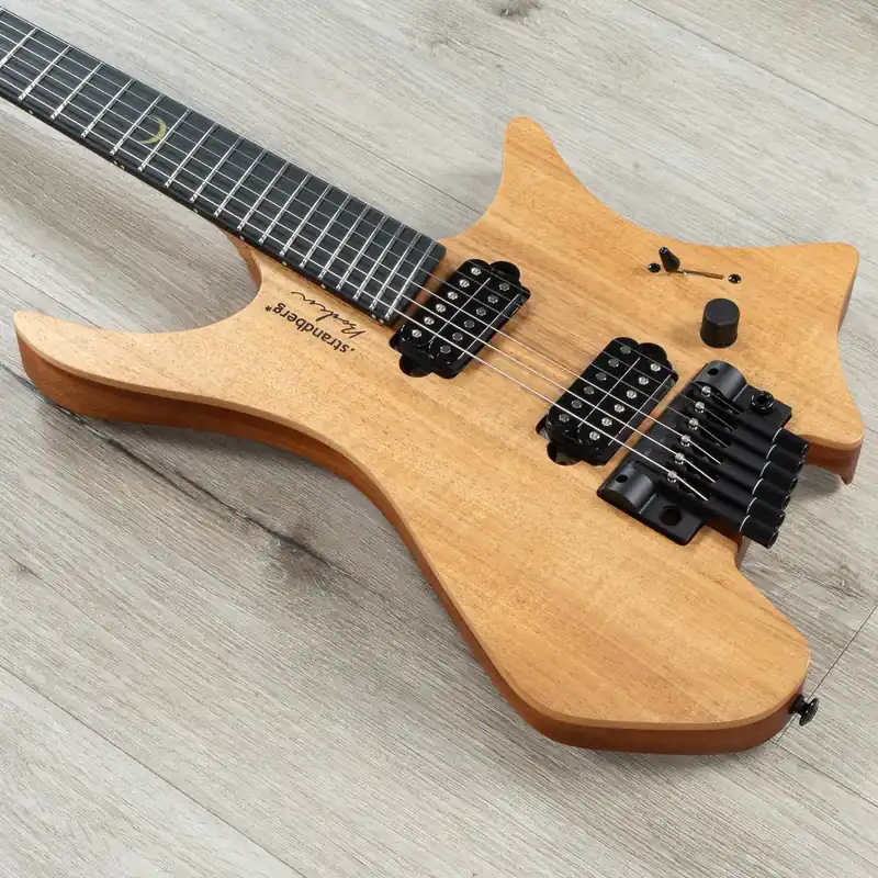 Price Cut Strandberg Boden Prog NX 6 Plini Edition Headless Guitar, Natural Satin