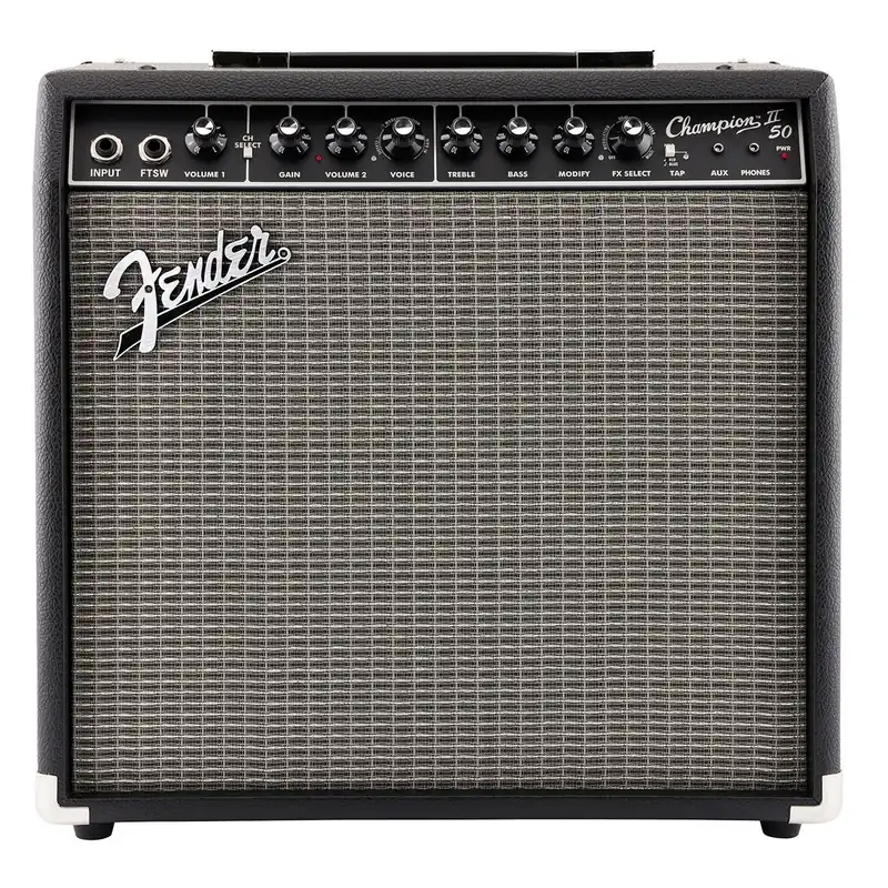 New Release Fender Champion II 50-Watt 2-Channel 1x12Guitar Combo Amp