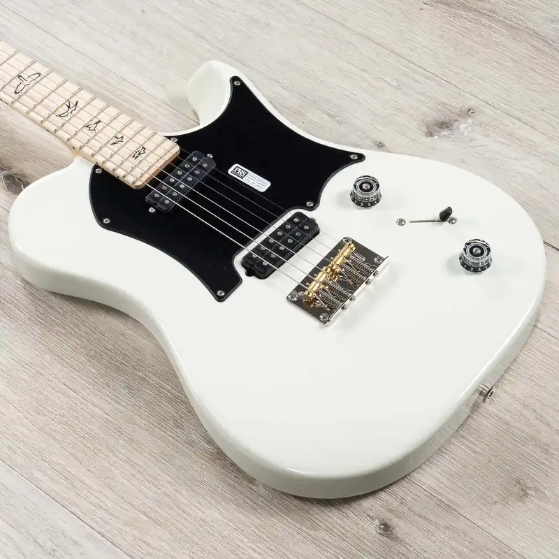 Latest PRS Paul Reed Smith Myles Kennedy Signature Guitar, Maple Fingerboard, Antique White