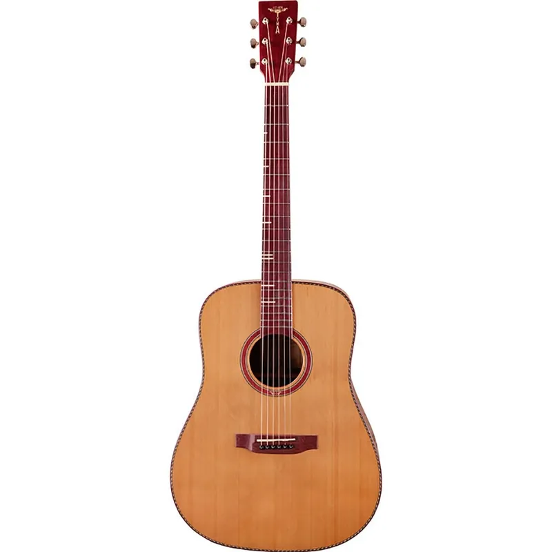 Tyma TD-10 Dreadnought Acoustic Guitar, African Mahogany Back & Sides, AA Solid Sitka Spruce Top Direct From Manufacturer