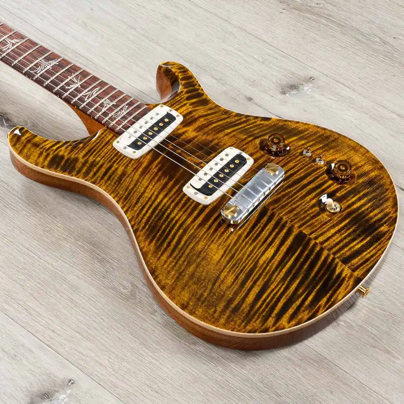 Must Have PRS Paul Reed Smith Paul's Guitar 10-Top, Rosewood Fingerboard, Yellow Tiger