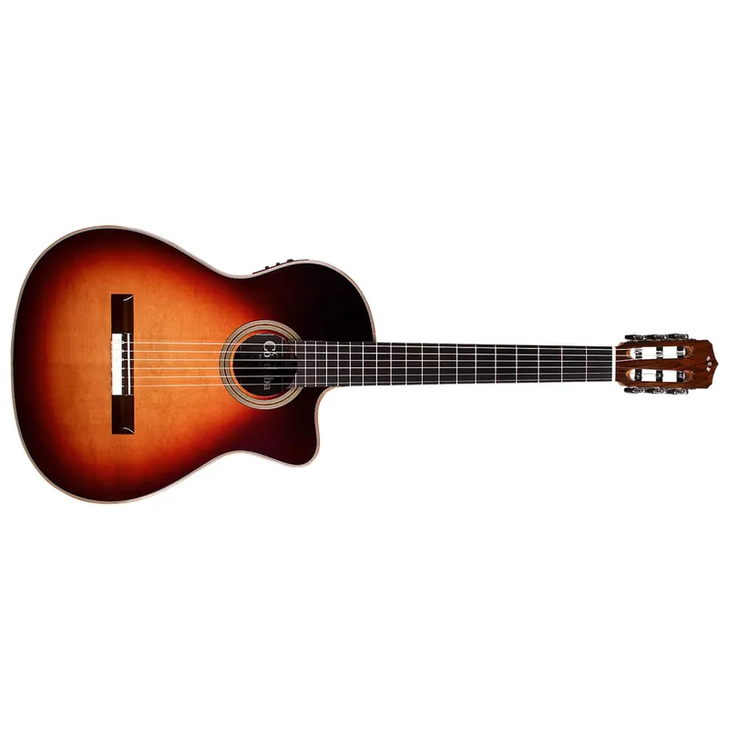 Today Only Cordoba Fusion Orchestra CE Nylon-String Acoustic-Electric Guitar, Canadian Cedar Top, Teardrop Burst