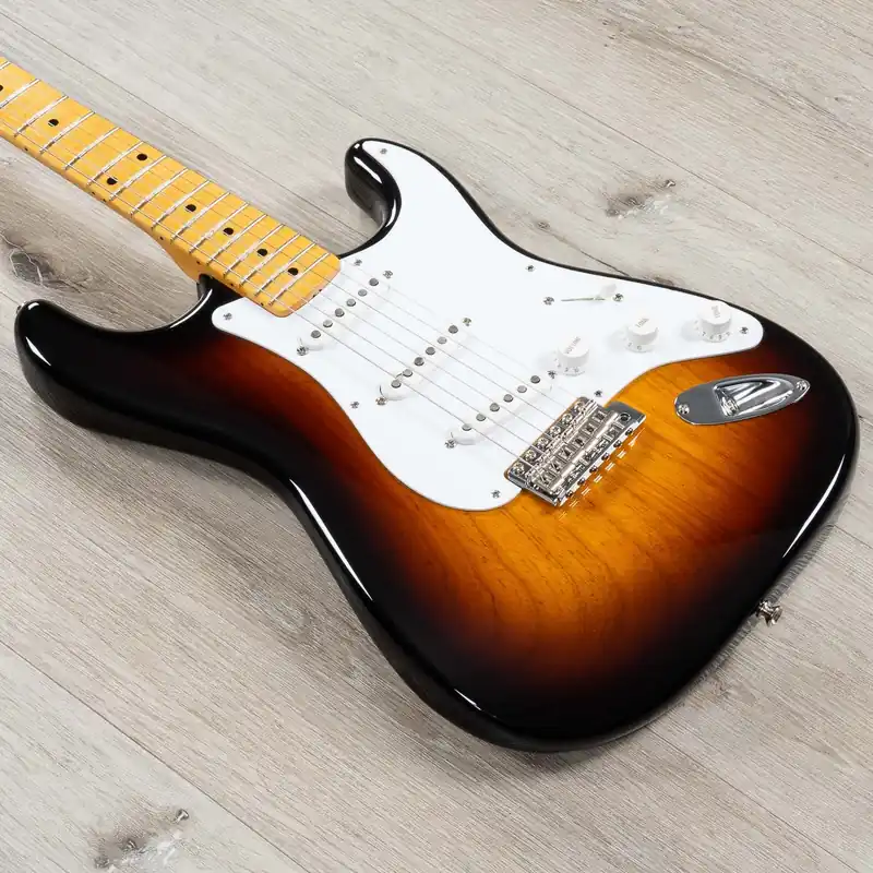 Next Day Delivery Fender Custom Shop Limited Edition 70th Anniversary 1954 Stratocaster NOS Guitar, Wide-Fade 2-Color Sunburst