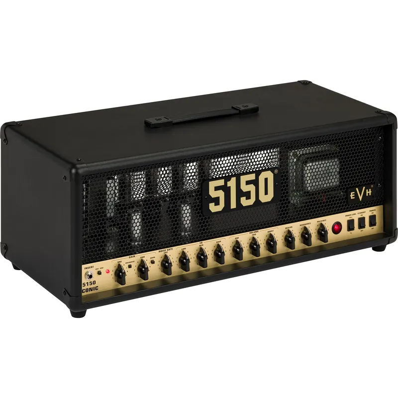 EVH 5150 Iconic Series EL34 80-Watt Tube Guitar Amp Head, Black Fresh Stock