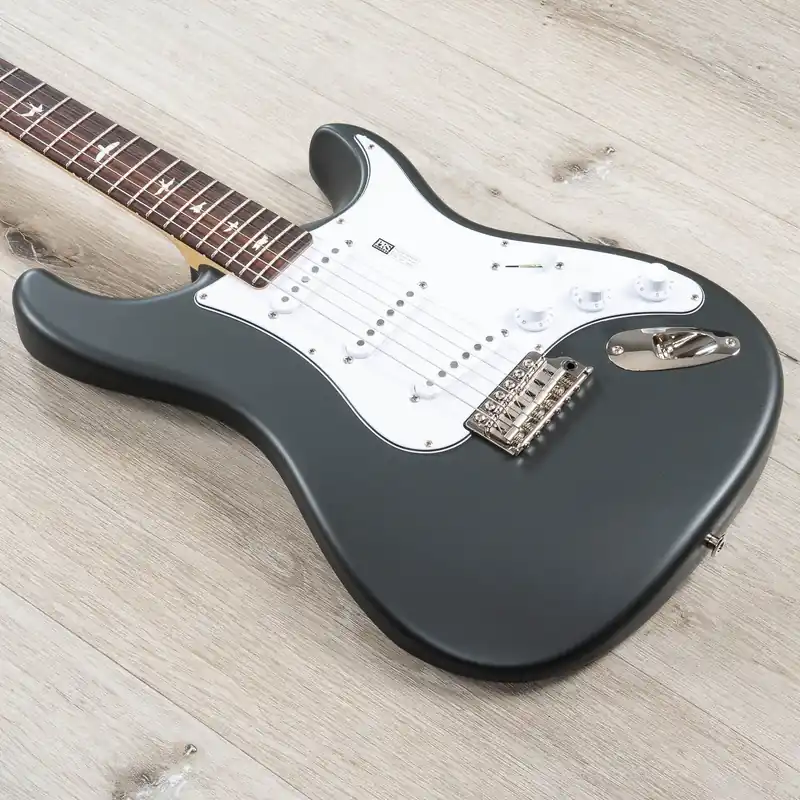 PRS Paul Reed Smith John Mayer Silver Sky Guitar, Rosewood Fingerboard, Faded Black Tee Satin Certified