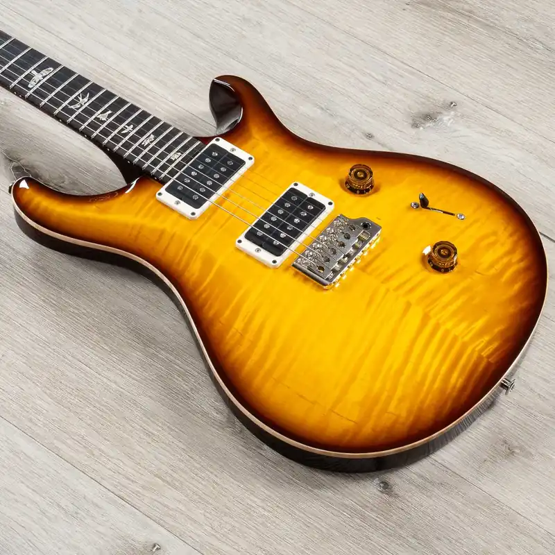 Genuine PRS Paul Reed Smith Custom 24 Guitar, Rosewood Fingerboard, Wing Tuners, McCarty Tobacco Sunburst