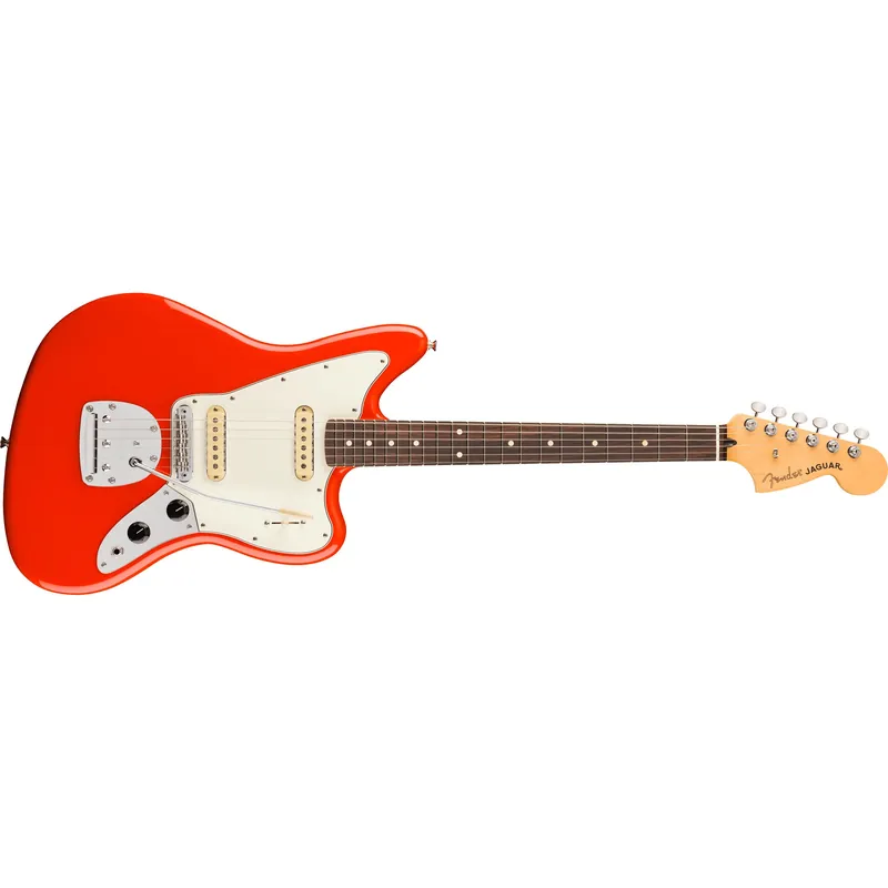 Fender Player II Jaguar Guitar, Rosewood Fingerboard, Coral Red Hassle-Free Returns
