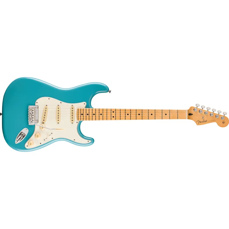 Fender Player II Stratocaster Guitar, Maple Fingerboard, Aquatone Blue Flash Sale