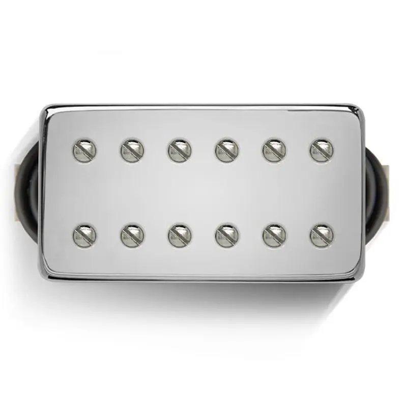 Don’t Miss Out Bare Knuckle Rabea Massaad Silo Bridge Humbucker Guitar Pickup, Chrome Cover, 4-Conductor, 53mm