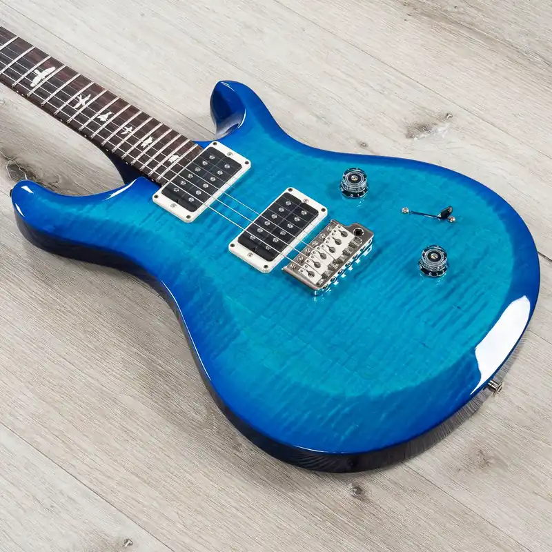 Price Cut PRS Paul Reed Smith S2 Custom 24 Guitar, Rosewood Fingerboard, USA 85/15 Pickups, Lake Blue
