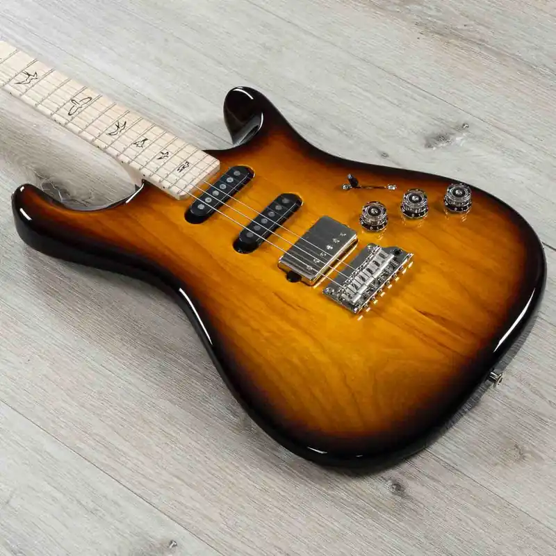 PRS Paul Reed Smith Mark Lettieri Signature Fiore Guitar, Maple Fretboard, HSS Pickups, Sunflower Buy Direct