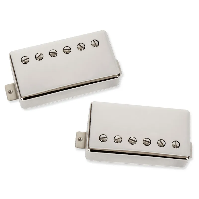 Warranty Included Seymour Duncan Slash 2.0 Signature Guitar Humbucker Pickup Set, Nickel Covers