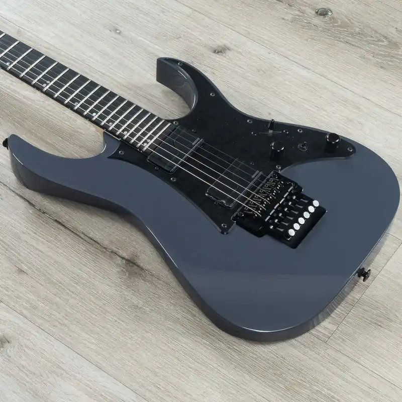 Ibanez RGR5130 RG Prestige Guitar, Macassar Ebony Fretboard, Fishman Fluence Modern Pickups, Gray Metallic Exclusive Offer