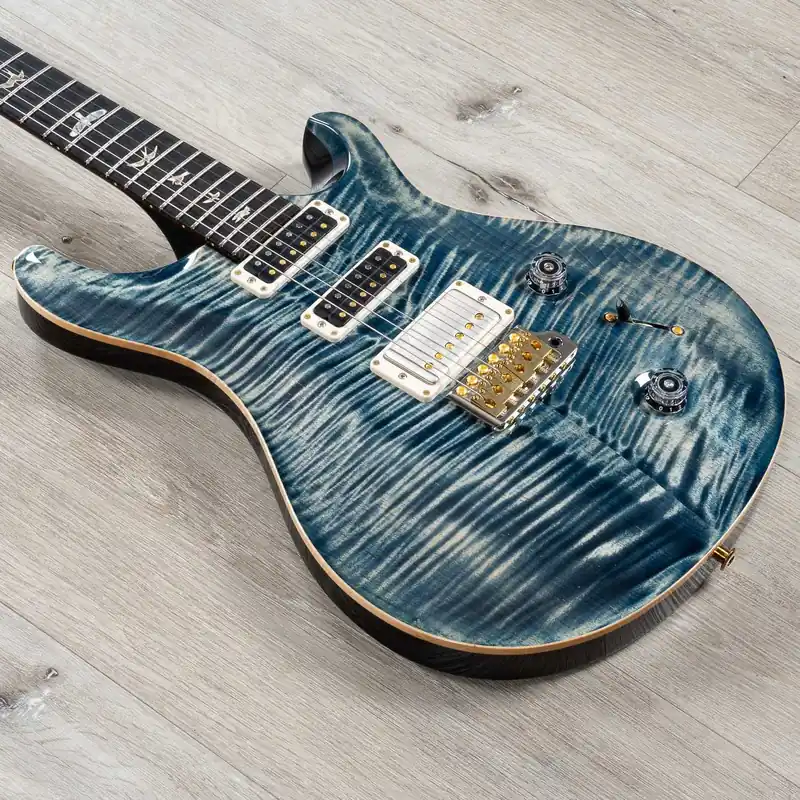 PRS Paul Reed Smith Studio 10-Top Guitar, Rosewood Fingerboard, Wing Tuners, Faded Whale Blue Exclusive Offer