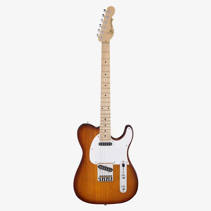 Time-Limited G&L Tribute Series ASAT Classic Guitar, Maple Fretboard, Ash Top, Tobacco Sunburst