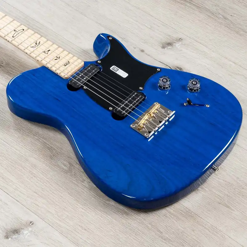 Premium PRS Paul Reed Smith NF 53 Guitar, Maple Fingerboard, Blue Matteo