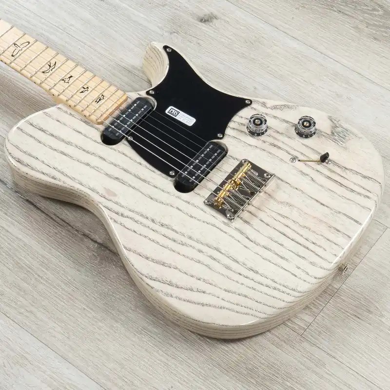 Premium PRS Paul Reed Smith NF 53 Guitar, Maple Fingerboard, White Doghair