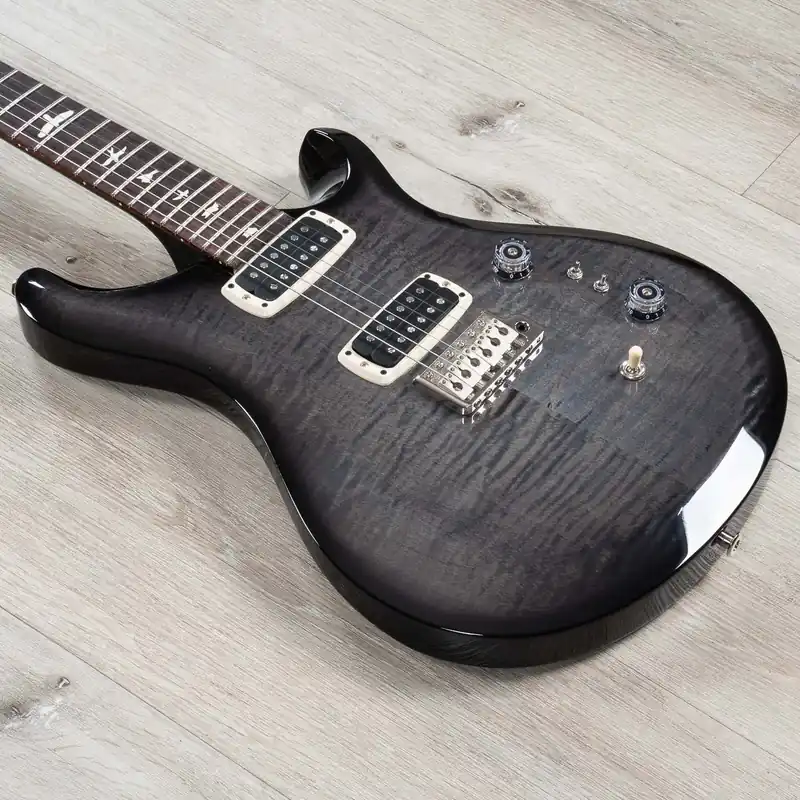 Direct From Factory PRS Paul Reed Smith S2 Custom 24-08 Guitar, USA TCI Pickups, Faded Gray Black Burst