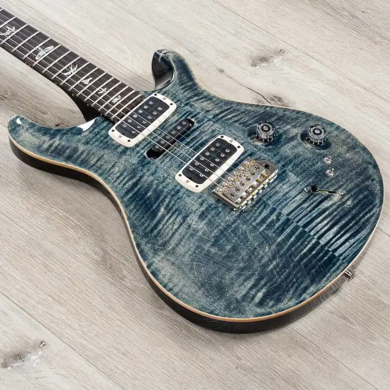 Save Now PRS Paul Reed Smith Modern Eagle V Guitar, Rosewood Fretboard, Wing Tuners, Faded Whale Blue