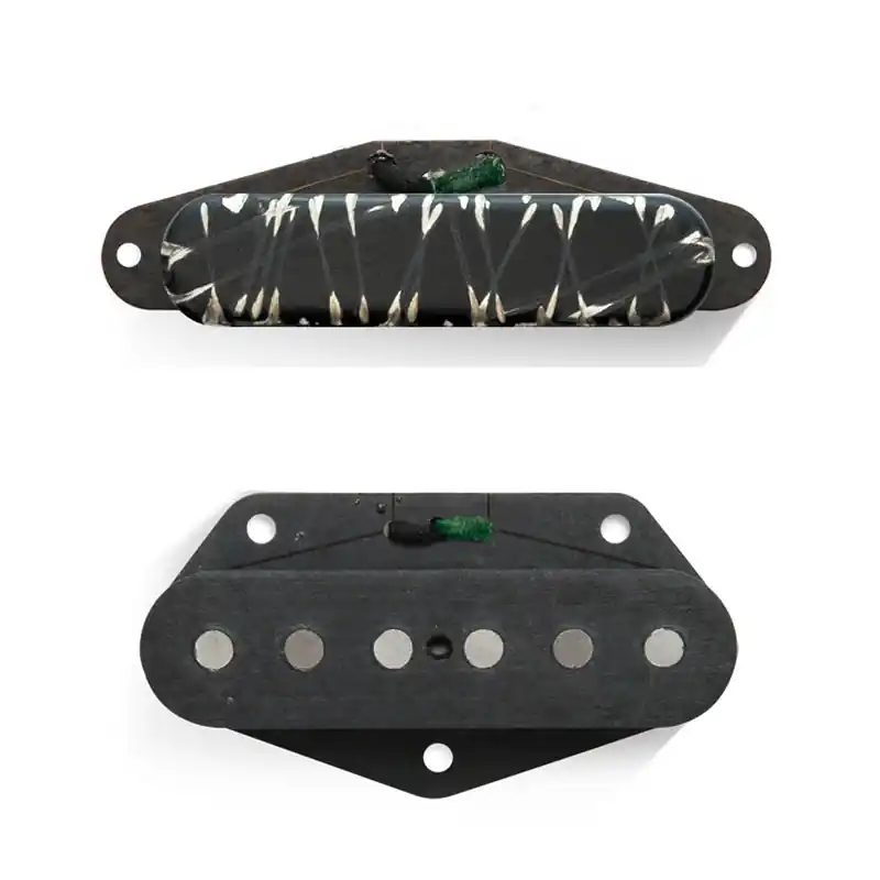 Direct From Factory Bare Knuckle Rabea Massaad Nomads Tele Single-Coil Guitar Pickup Set with Black Battleworn Neck