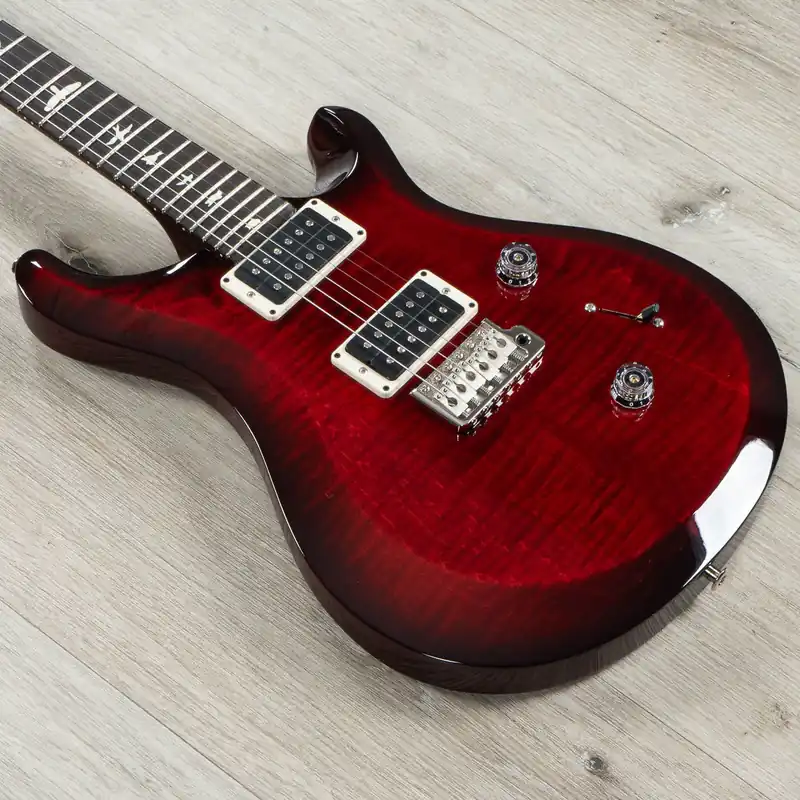 PRS Paul Reed Smith S2 Custom 24 Guitar, Rosewood Fretboard, USA 85/15 Pickups, Fire Red Burst Buy Direct