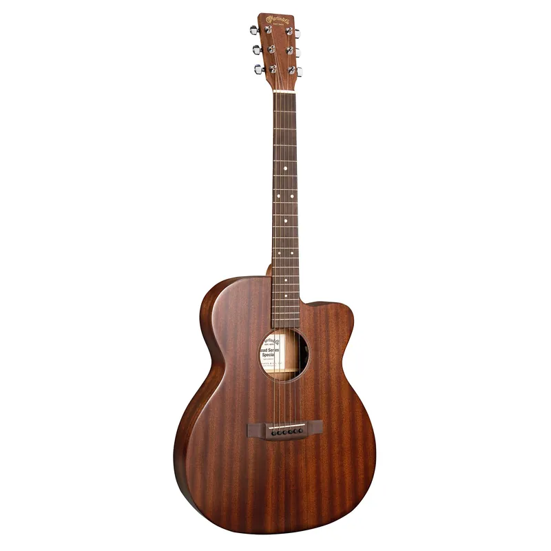 Deal Martin Road Series 000C-10E Auditorium Acoustic-Electric Guitar, Solid Sapele Top