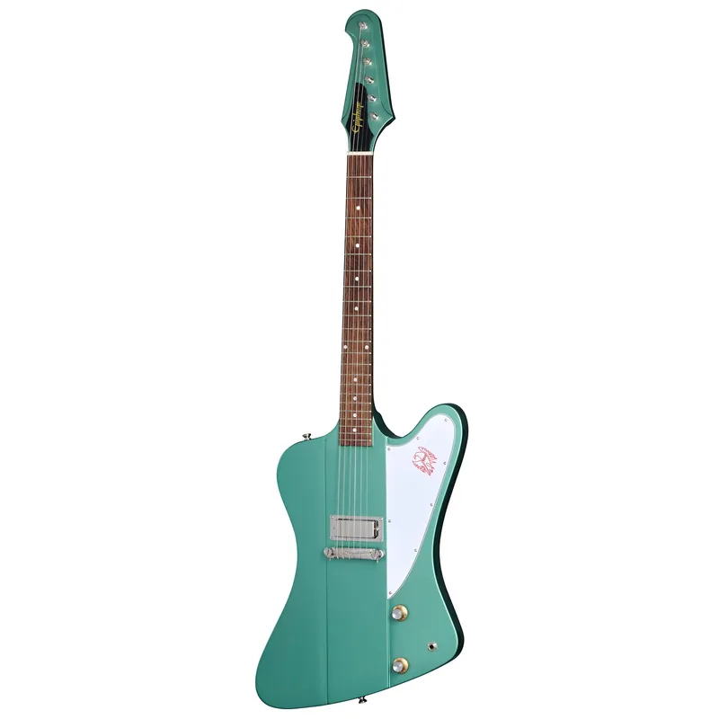 Epiphone Inspired by Gibson Custom 1963 Firebird I Guitar, USA Pickup, Inverness Green Brand New