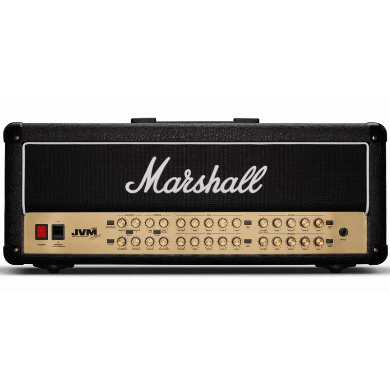 In Demand Marshall JVM410H 100-Watt 4-Channel Tube Guitar Amp Head with Reverb