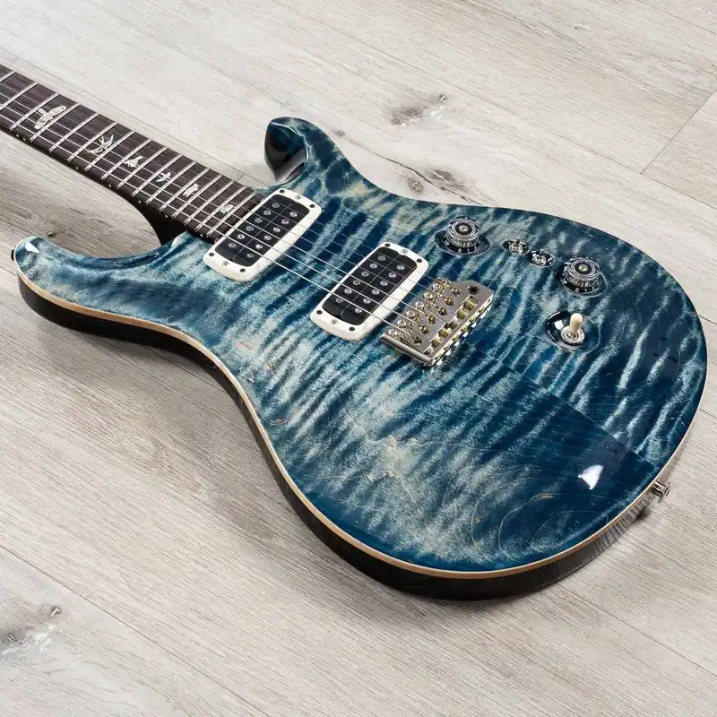 Limited Time PRS Paul Reed Smith Custom 24-08 Guitar, Rosewood Fretboard, TCI Pickups, Wing Tuners, Faded Whale Blue