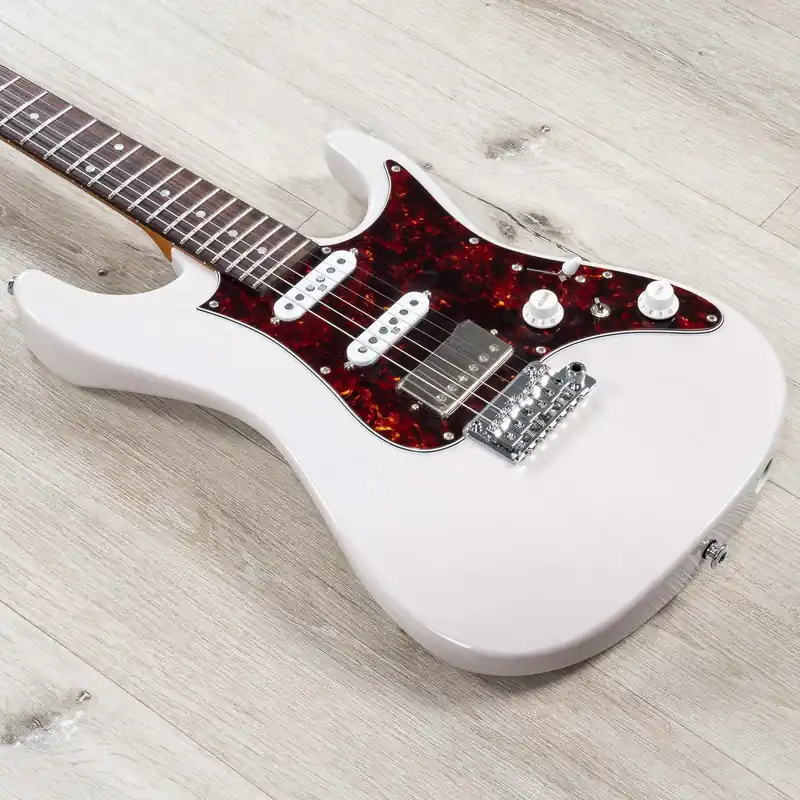 Ibanez Prestige AZ2204N AZ Guitar, Rosewood Fretboard, Antique White Blonde Hot Picks