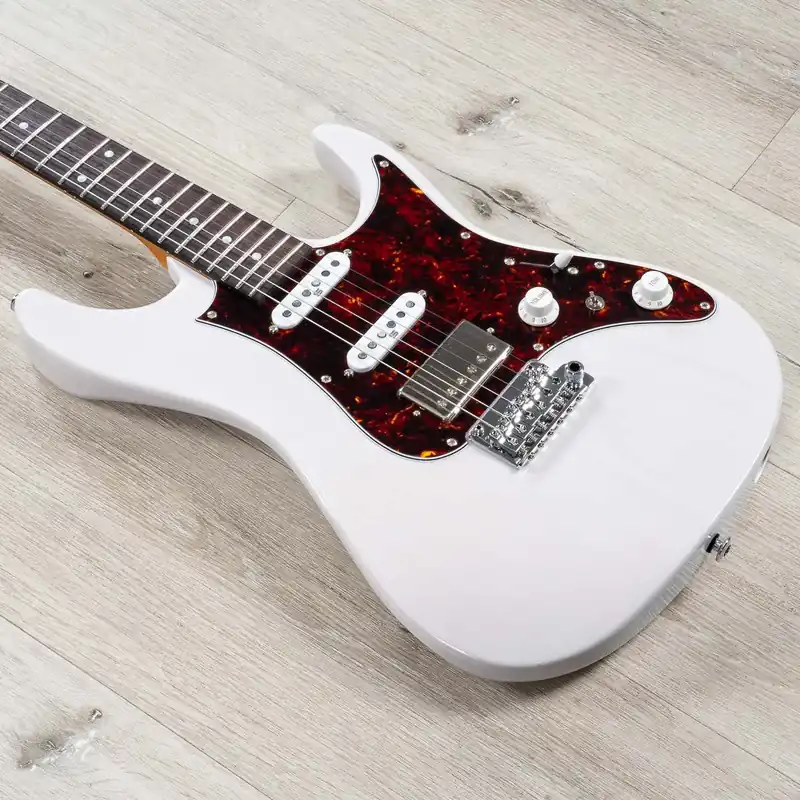 Ibanez AZ2204N AZ Prestige Guitar, Rosewood Fingerboard, Antique White Blonde Reduced Price