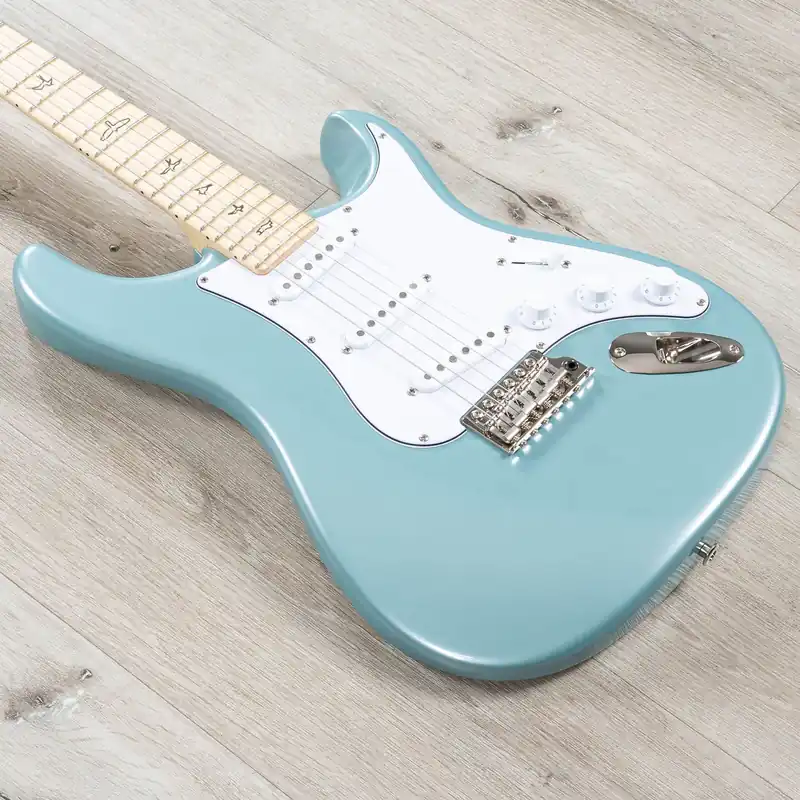 Warranty Included PRS Paul Reed Smith Silver Sky Maple John Mayer Guitar, Maple Fingerboard, Polar Blue
