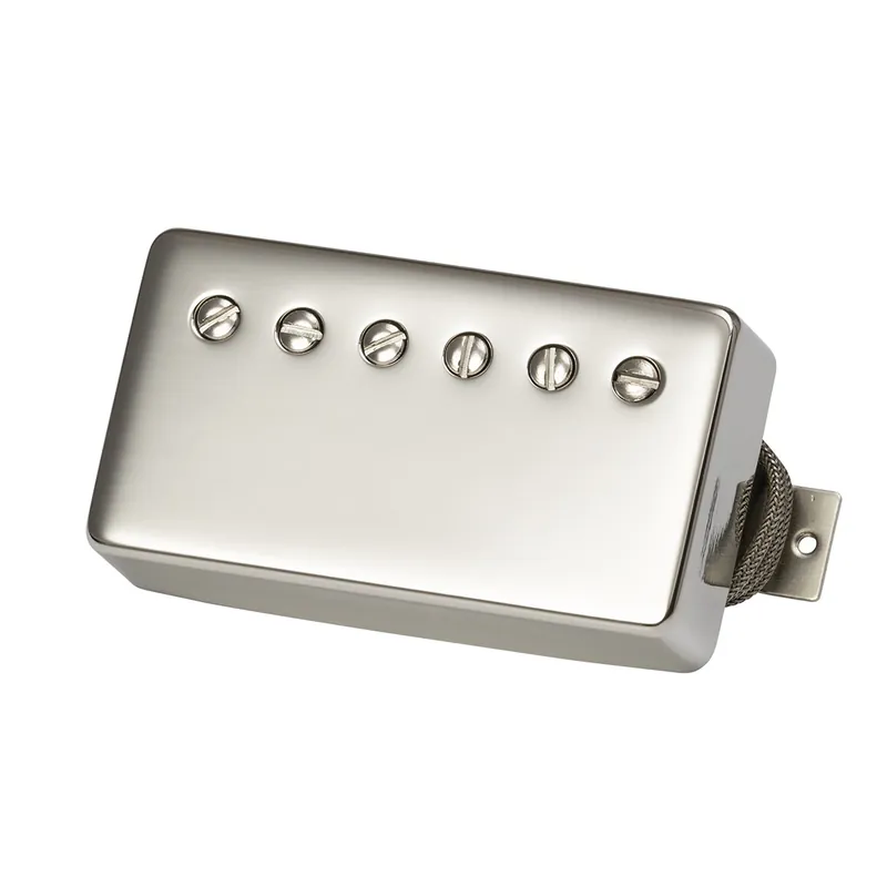 Hassle-Free Returns Gibson Custombucker Neck / Bridge Guitar Humbucker Pickup, 2-Conductor, True Historic Nickel Cover