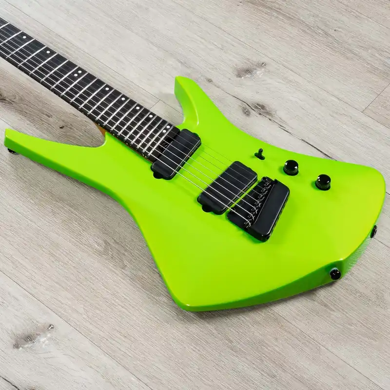 Don’t Miss Out Ernie Ball Music Man Kaizen 7 7-String Multi-Scale Guitar, Ebony Fingerboard, Kryptonite