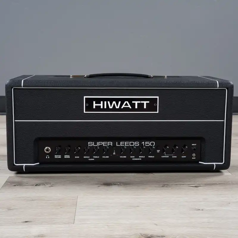 Limited Edition Hiwatt Super Leeds 150R 150-Watt 2-Channel Guitar Amp Head with True Spring Reverb
