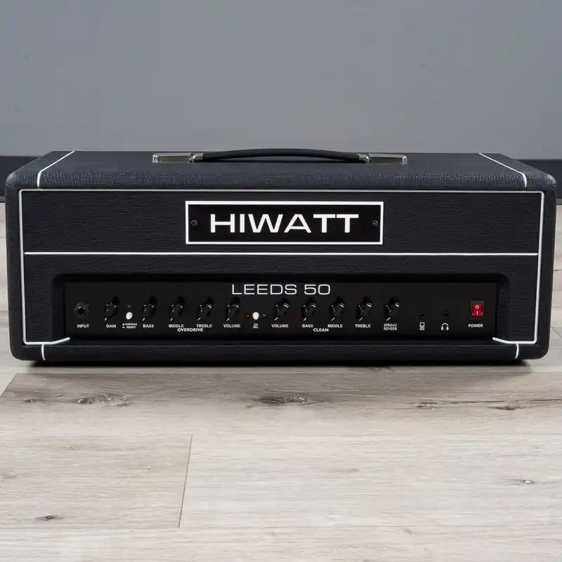 Hiwatt Leeds 50R 50-Watt 2-Channel Guitar Amp Head with True Spring Reverb Best Seller