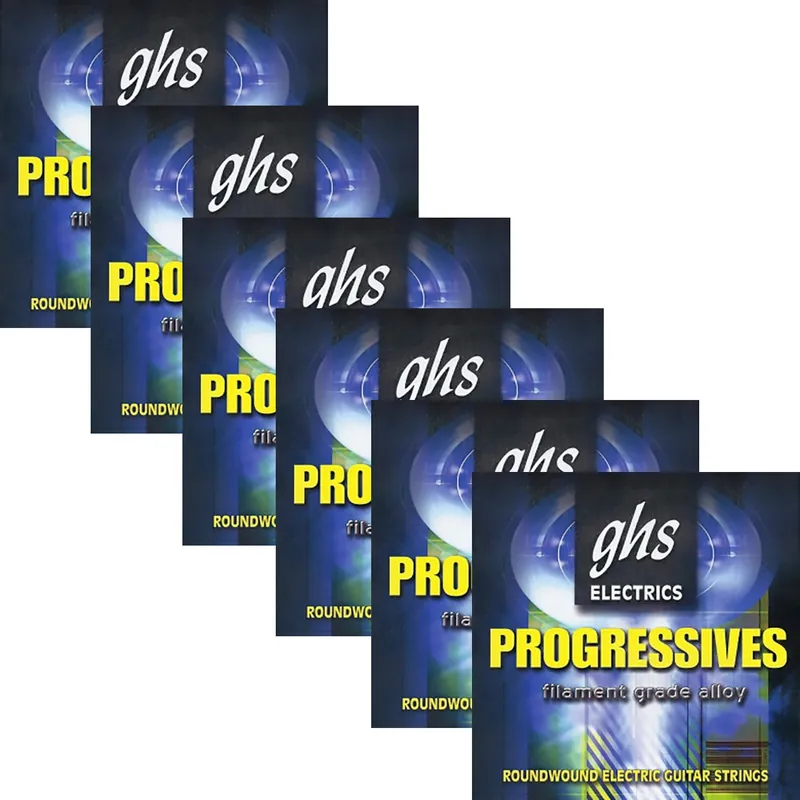 Flash Sale 6 Sets GHS PRDM Progressives Dave Mustaine Thin Thick Electric Guitar Strings 10-52