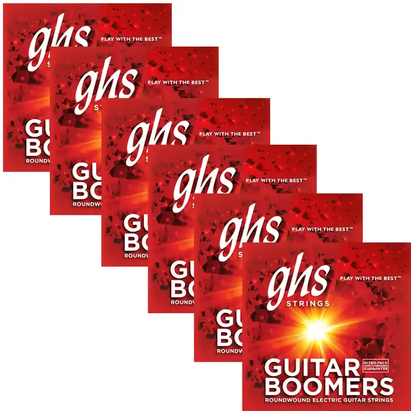 Special Discount 6 Sets GHS Boomers GBZWLO Zakk Wylde Signature Electric Guitar Strings 11-70