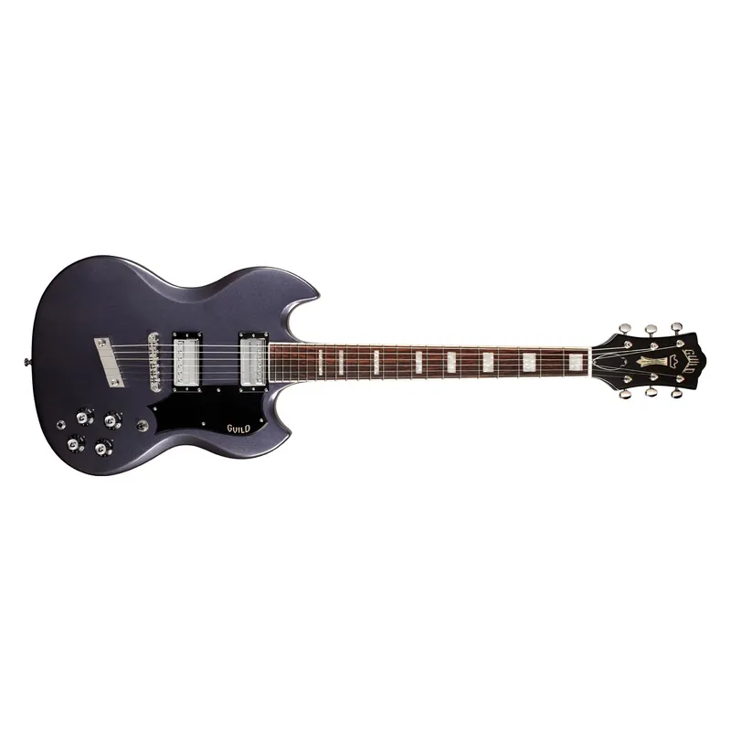 Next Day Delivery Guild Newark St. Polara Deluxe Guitar, Bound Rosewood Fretboard, Canyon Dusk