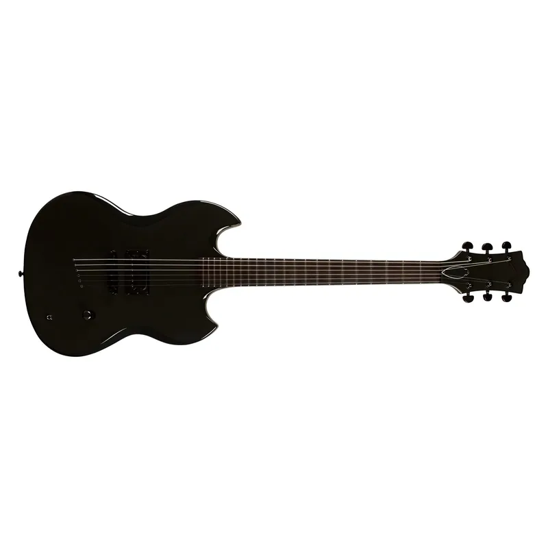 Holiday Sale Guild Newark St. Collection Polara Night Edition Guitar, Rosewood Fretboard, Tungsten