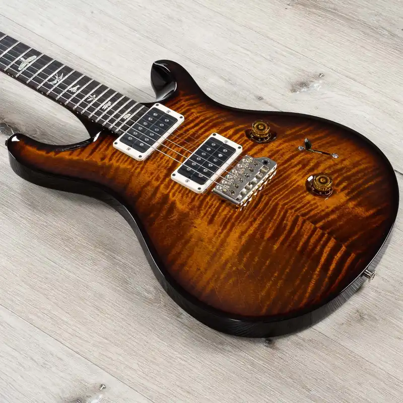 Free Shipping PRS Paul Reed Smith Custom 24 Guitar, Rosewood Fretboard, Black Gold Wraparound Burst