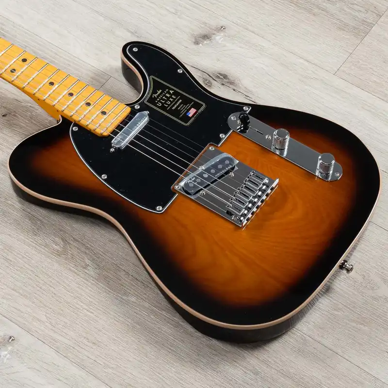 Fender Ultra Luxe Telecaster Guitar, Maple Fingerboard, 2-Color Sunburst Weekend Sale
