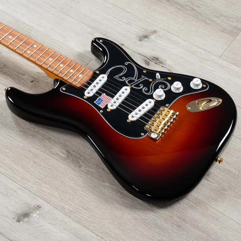 Fender Stevie Ray Vaughan Stratocaster Guitar, Pau Ferro Fingerboard, 3-Color Sunburst Hot Deal