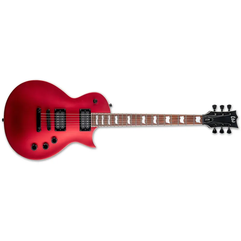 ESP LTD EC-256 Guitar, Roasted Jatoba Fretboard, Candy Apple Red Satin Trending