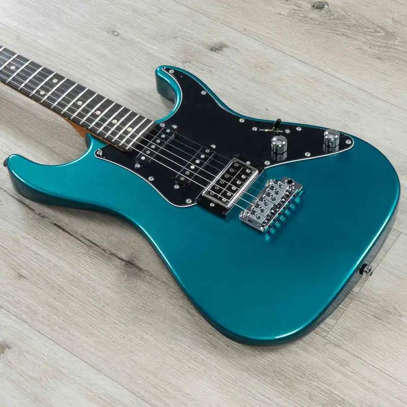 Instant Buy Suhr Pete Thorn Signature Standard HSS Guitar, Ebony Fretboard, Ocean Turquoise