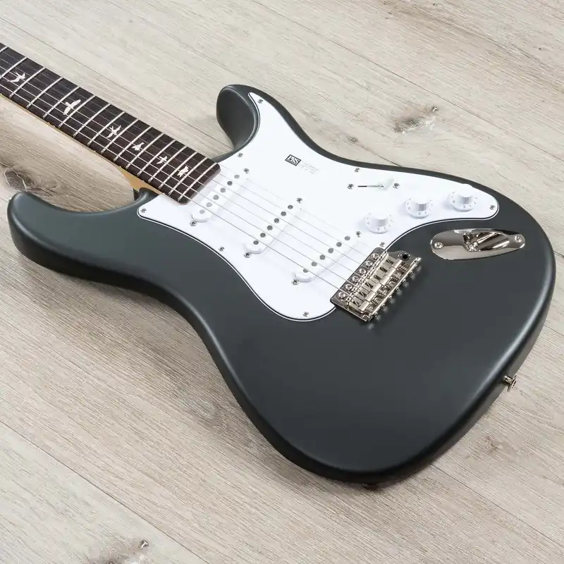 Flash Sale PRS Paul Reed Smith John Mayer Silver Sky Guitar, Rosewood Fretboard, Faded Black Tee Satin
